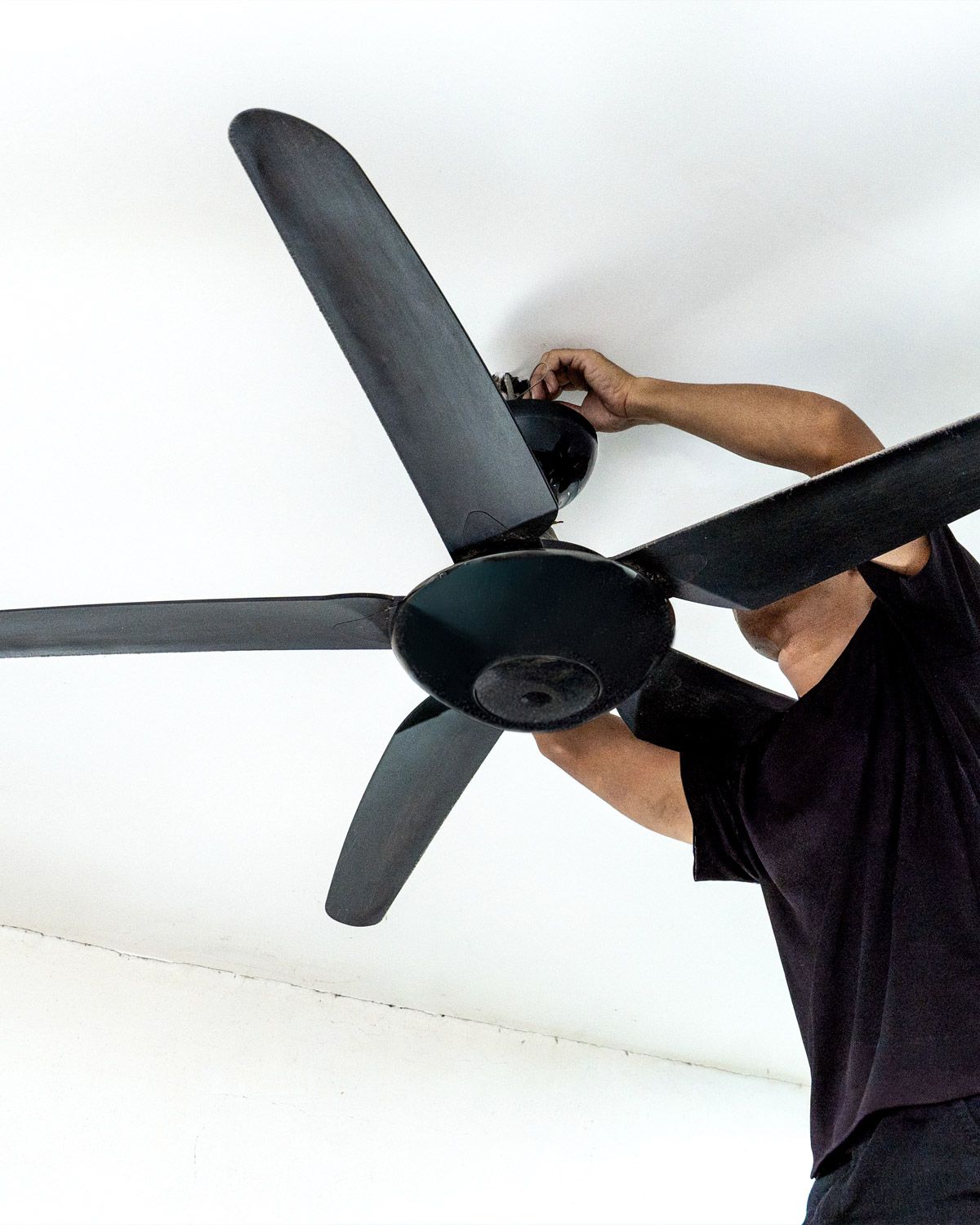 Installing a ceiling fan